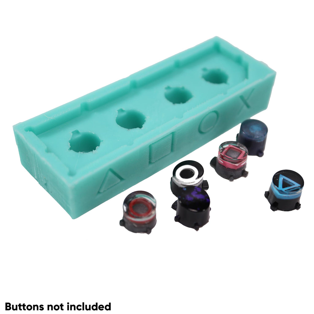 PS5 Button Silicone Mold Set - Make Your Own Custom Controllers